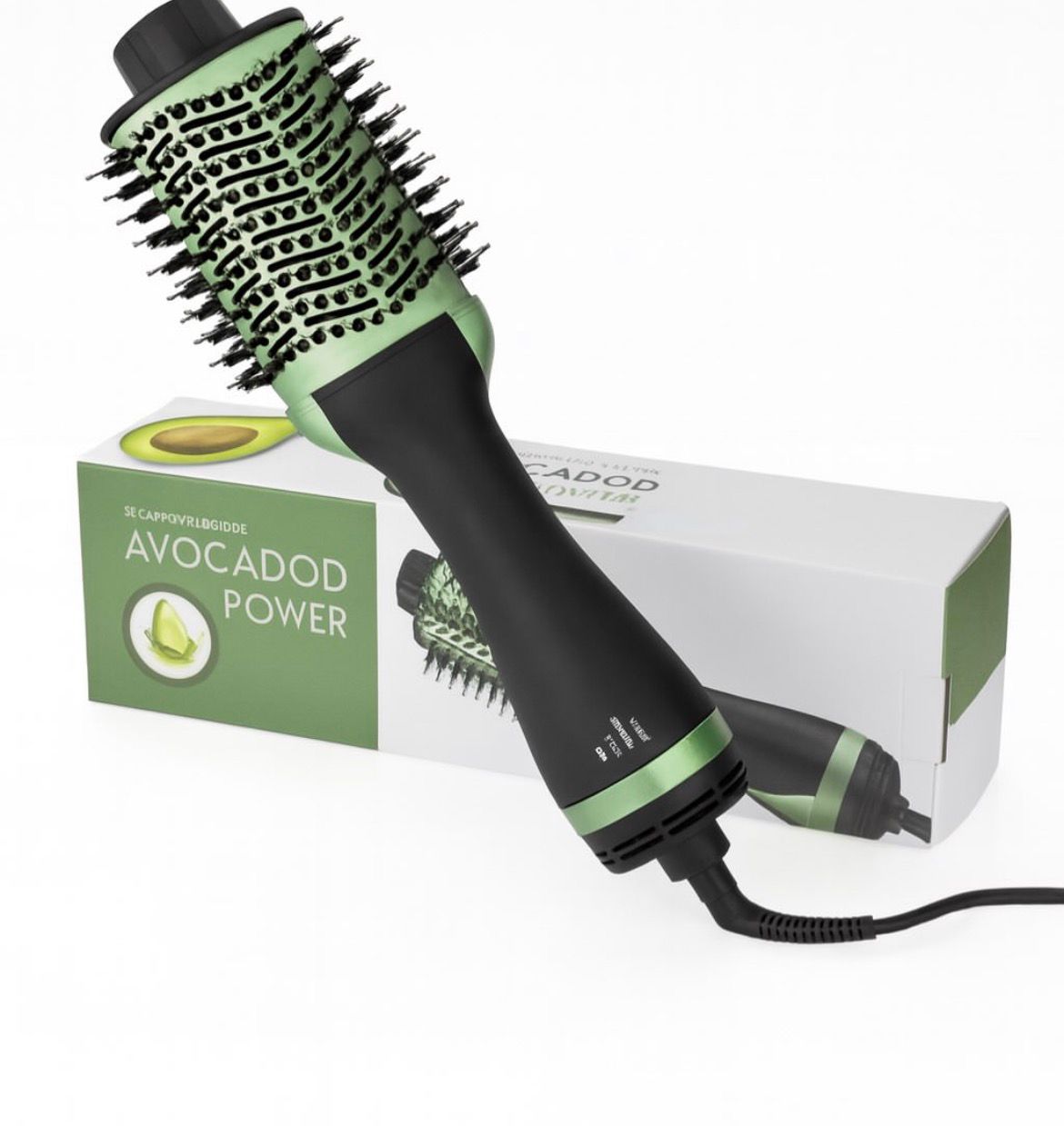 Cepillo Secador Nutri-Avocado, la herramienta 3 en 1 que transforma tu rutina de belleza en minutos.