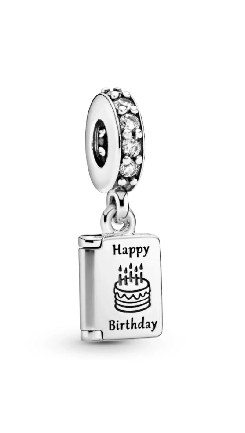 Charm Pandora Birthday Card Dangle Charm ✨